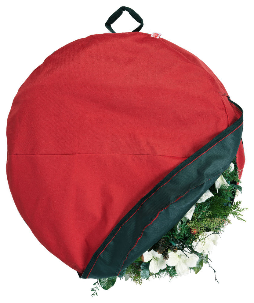 30" Hanging Christmas Wreath Storage Container