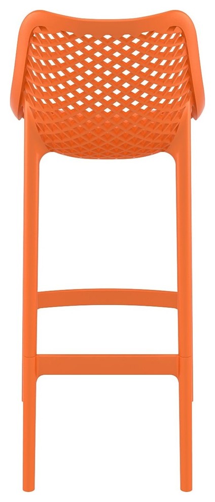 Compamia Air Bar Stools, Set of 2, Orange