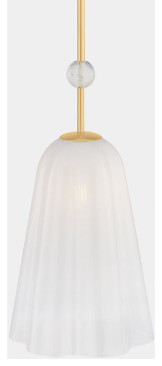 Hudson Valley Lighting Cambria Heights Pendant, Aged Brass