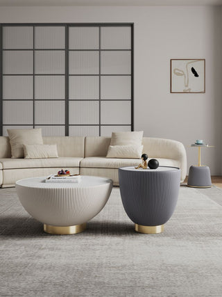 Modern Anderson Coffee Table, End Table & End Table Upholstered