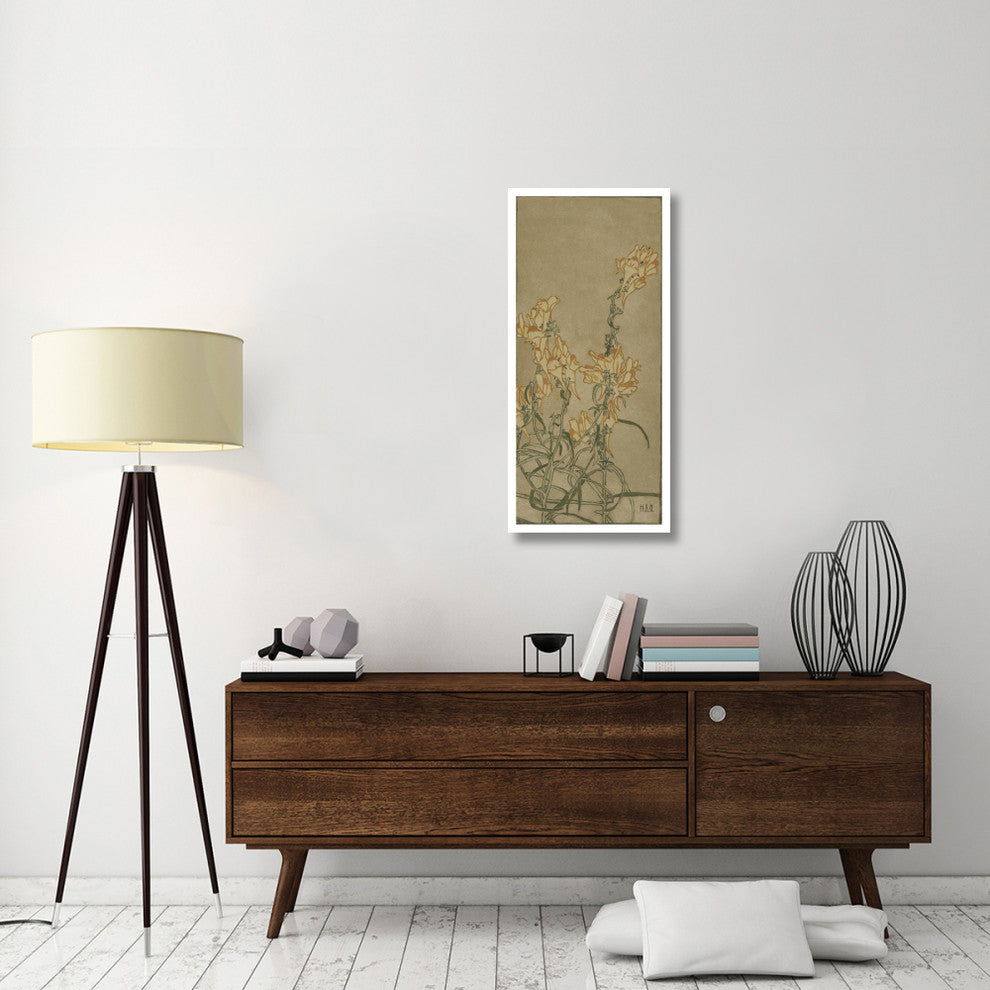 "Butter and Eggs" Digital Paper Print by Hannah Borger Overbeck, 20"x42"