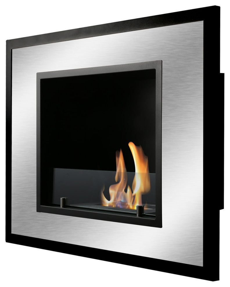 Recessed Wall Ventless Bio Ethanol Fireplace - Bellezza Mini | Ignis