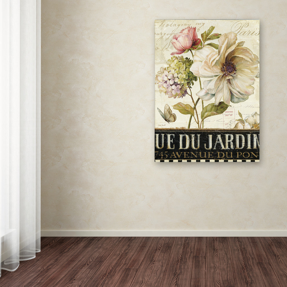 ''Marche de Fleurs II'' Canvas Art by Lisa Audit