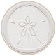Sand Dollar Etched Stone Coasters, Set of 8