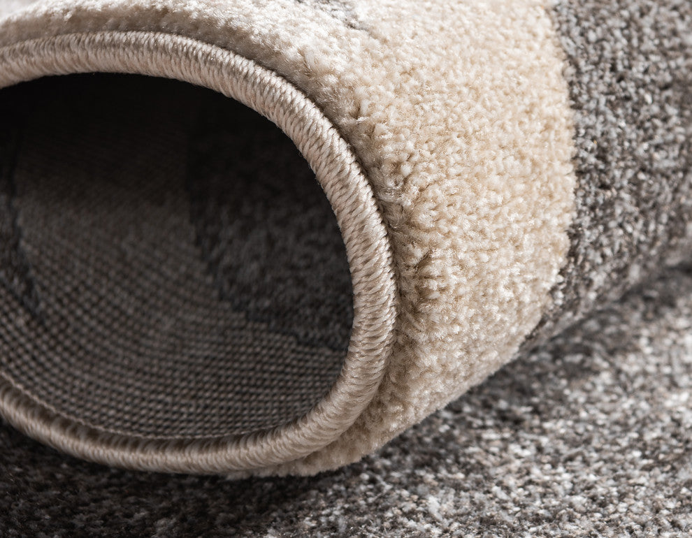 Rug Unique Loom Trellis Gray Rectangular 5' 0 x 8' 0