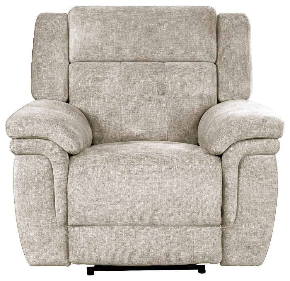 Richland Bristol Grey Power Reclining Sofa and Two Recliners