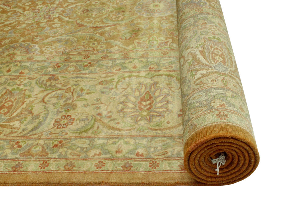 Pak-Persian Culbart Gold/Beige Rug, 8'0x10'0
