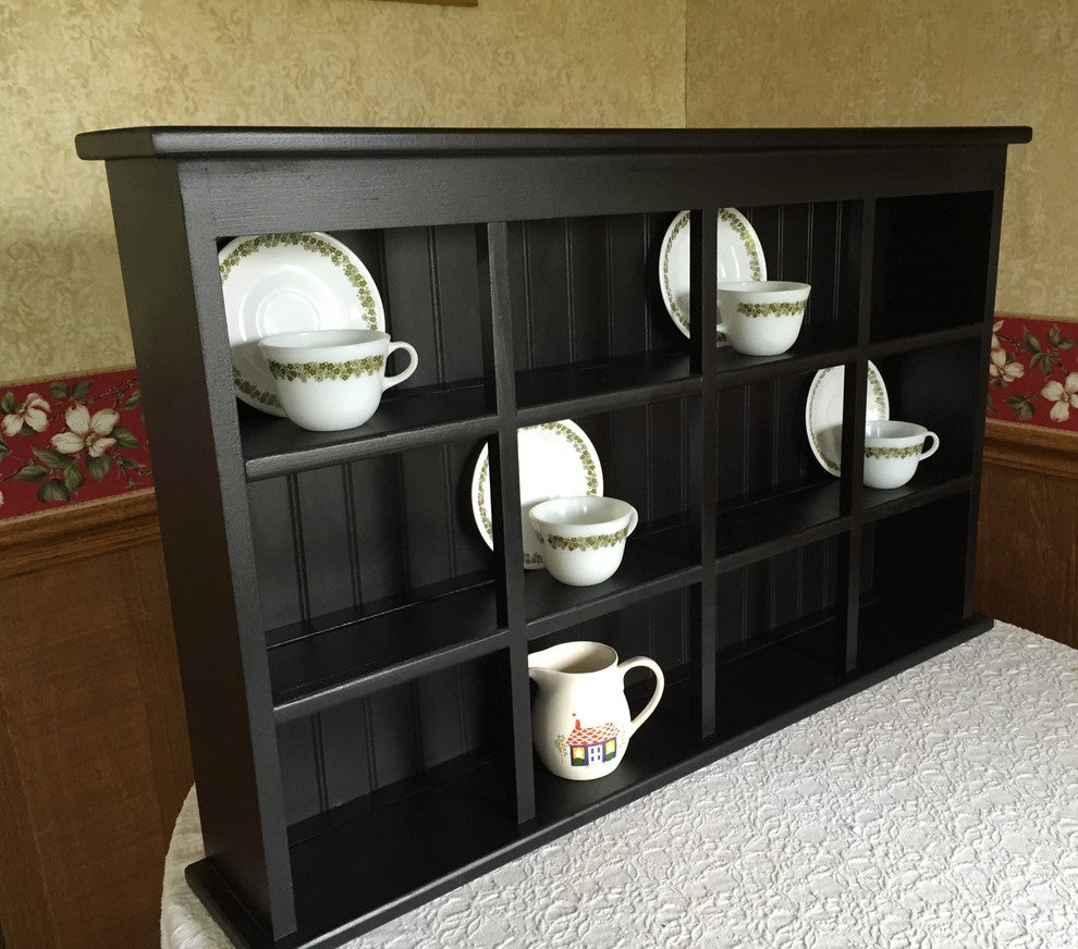 Tea Cup and Saucer Plate Rack and Kitchen Display Shelf