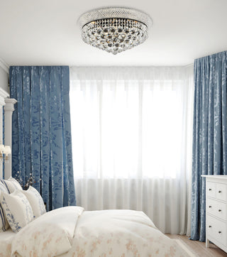 Elegant Lighting V1800F20/RC Primo 10 Light 20"W Flush Mount - Gold