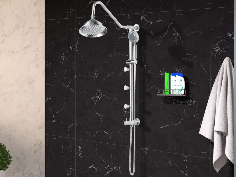 Blue Ocean 39"? Stainless Steel SC5706 Retro-Fit Rain Shower System