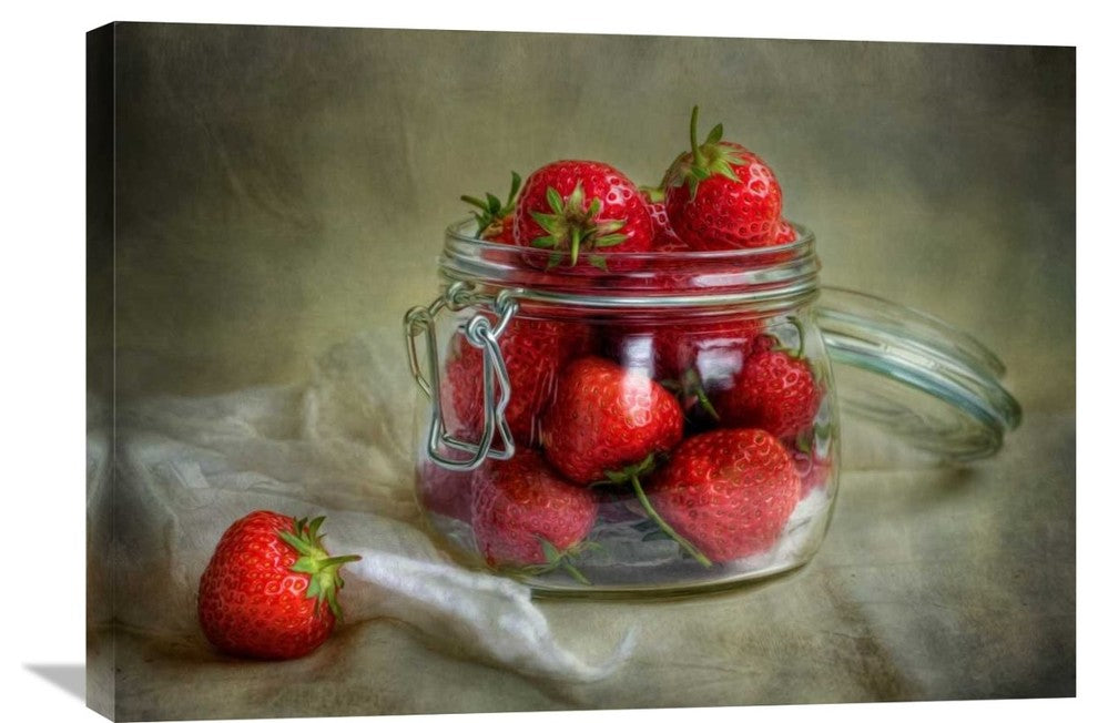 "Tastes Of Summer" Stretched Canvas Giclee by Mandy Disher, 30x21"