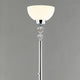 Crystal Balls Dimmer LED Torchiere Floor Lamp, 71"