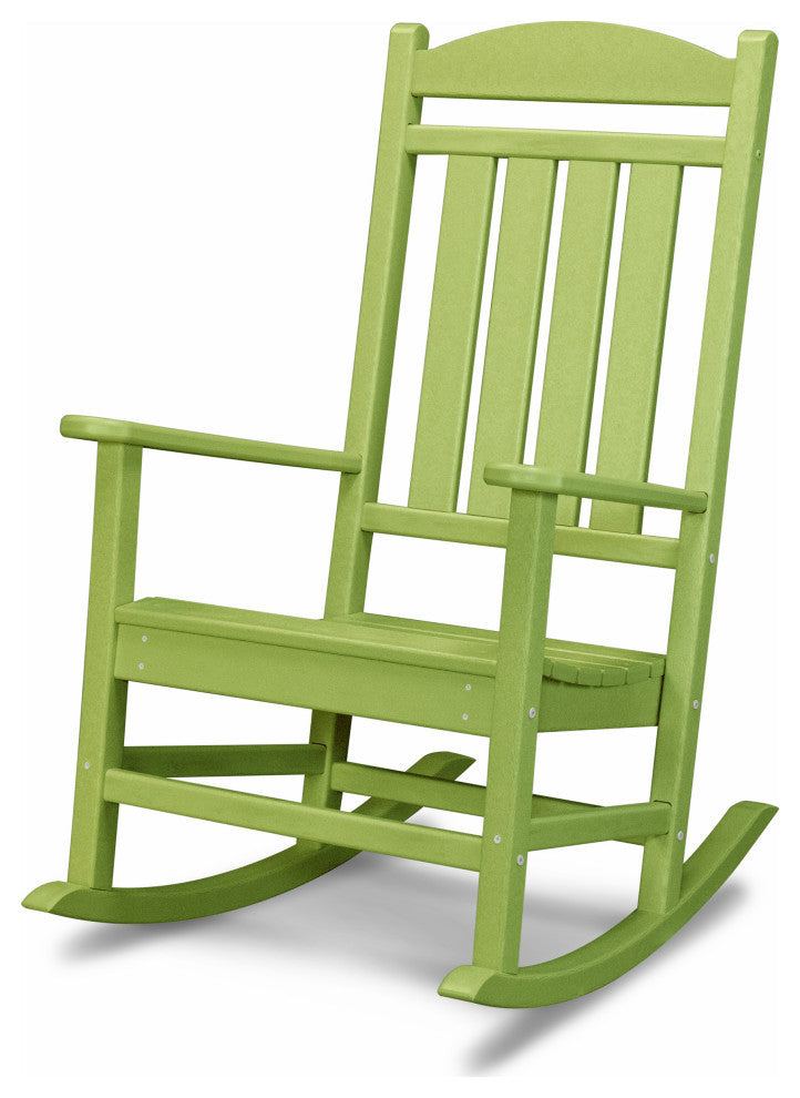 Polywood Presidential Rocking Chair, Lime