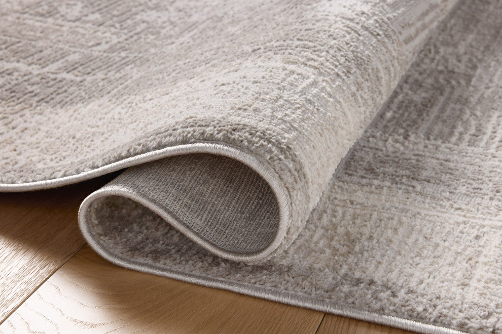 Loloi Hollis Smoke / Mist 18" x 18" Sample Rug