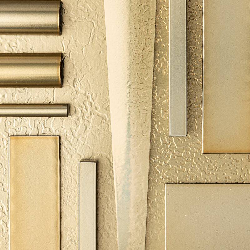 New Town Wall Sconce, Modern Brass, Seeded Clear Glass