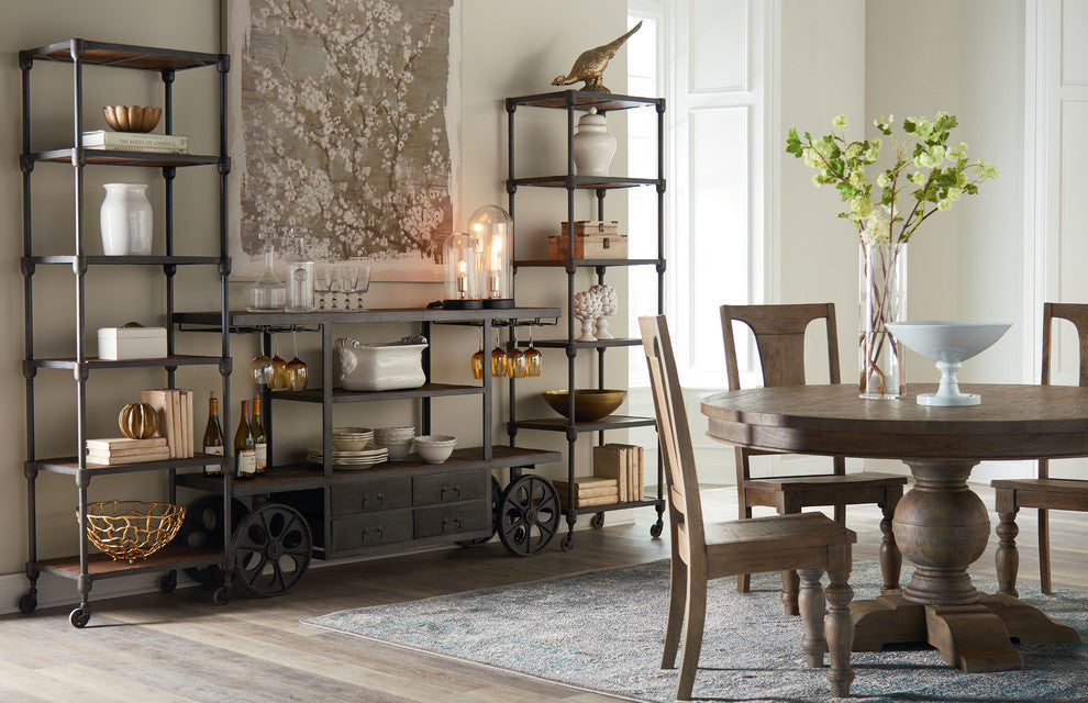 Paxton 25-Inch Wide Industrial Bookshelf