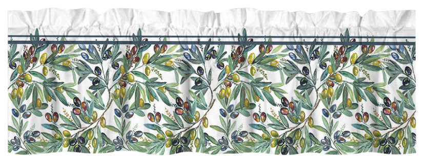 Olive Grove Window Valance