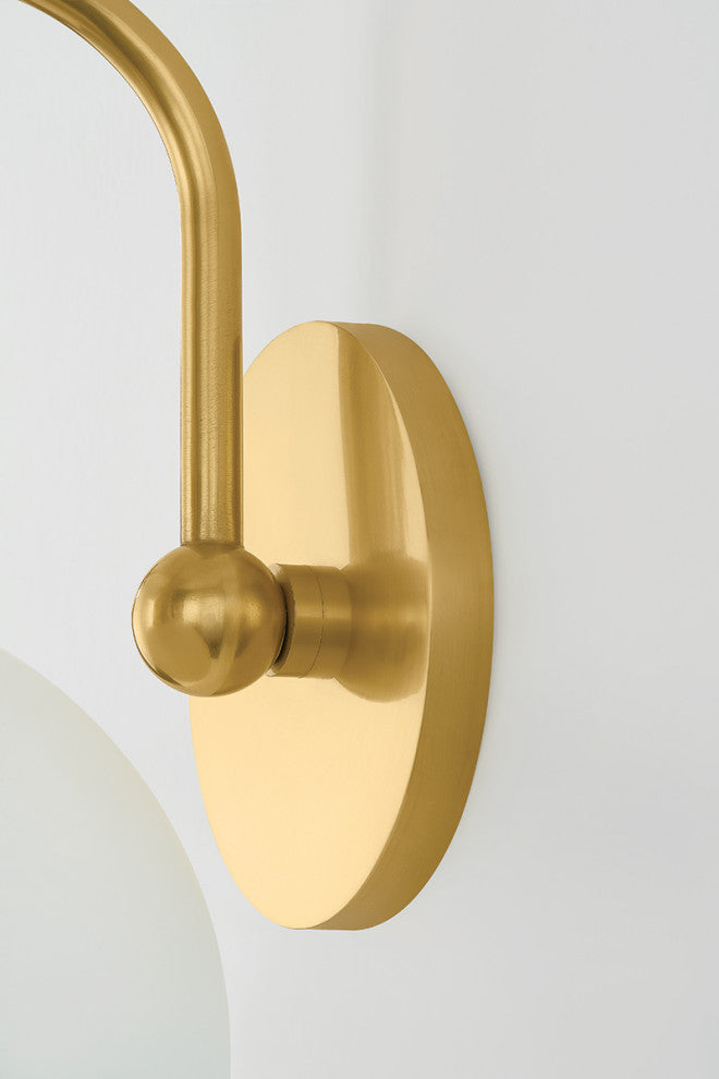 Mitzi Jerica Bath and Vanity Aged Brass