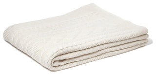Howard Cable Throw, Natural