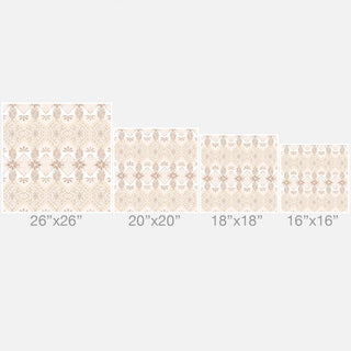 Dash and Ash Under The Willow Tree Throw Pillow, 16"x16"