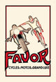 Favor Cycles and Motos de Grand Luxe- Canvas Poster 20" x 30"