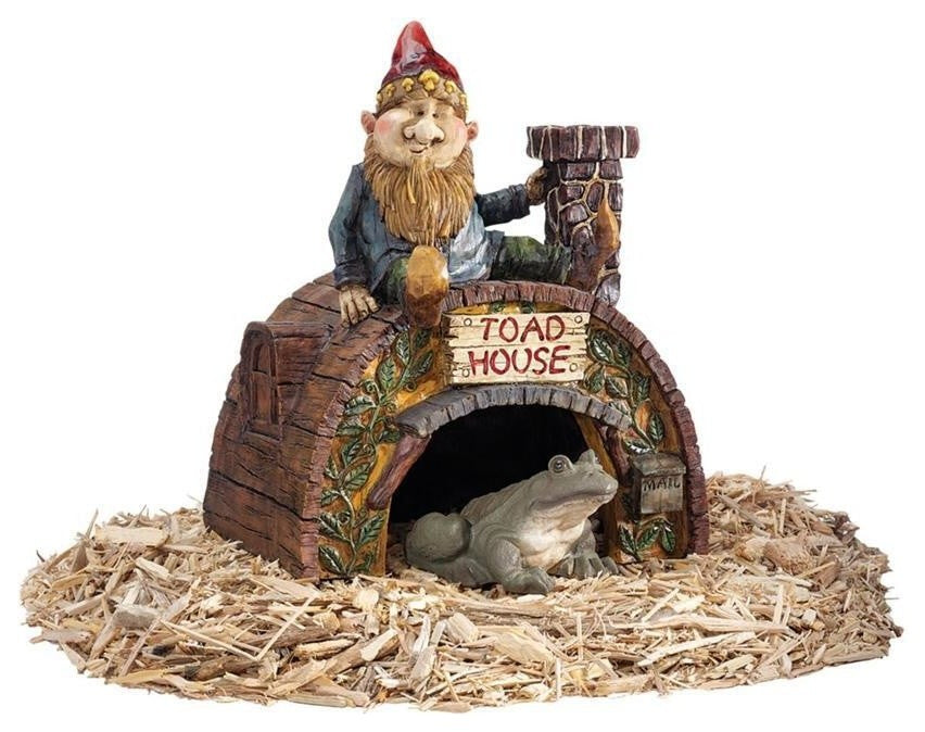 Garden Gnomes Toad House