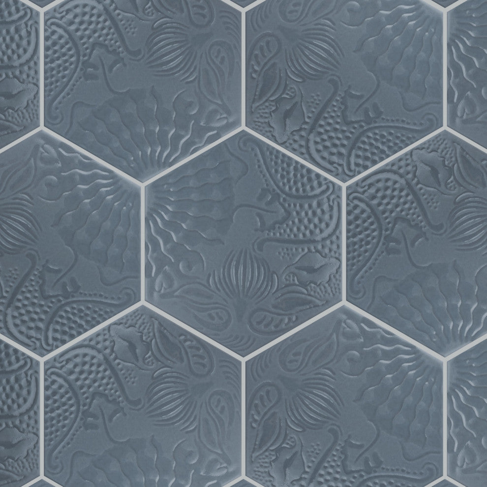 Gaudi Lux Hex Porcelain Floor and Wall Tile Sample