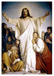 "Christ the Consoler" Digital Paper Print by Carl Bloch, 17"x24"