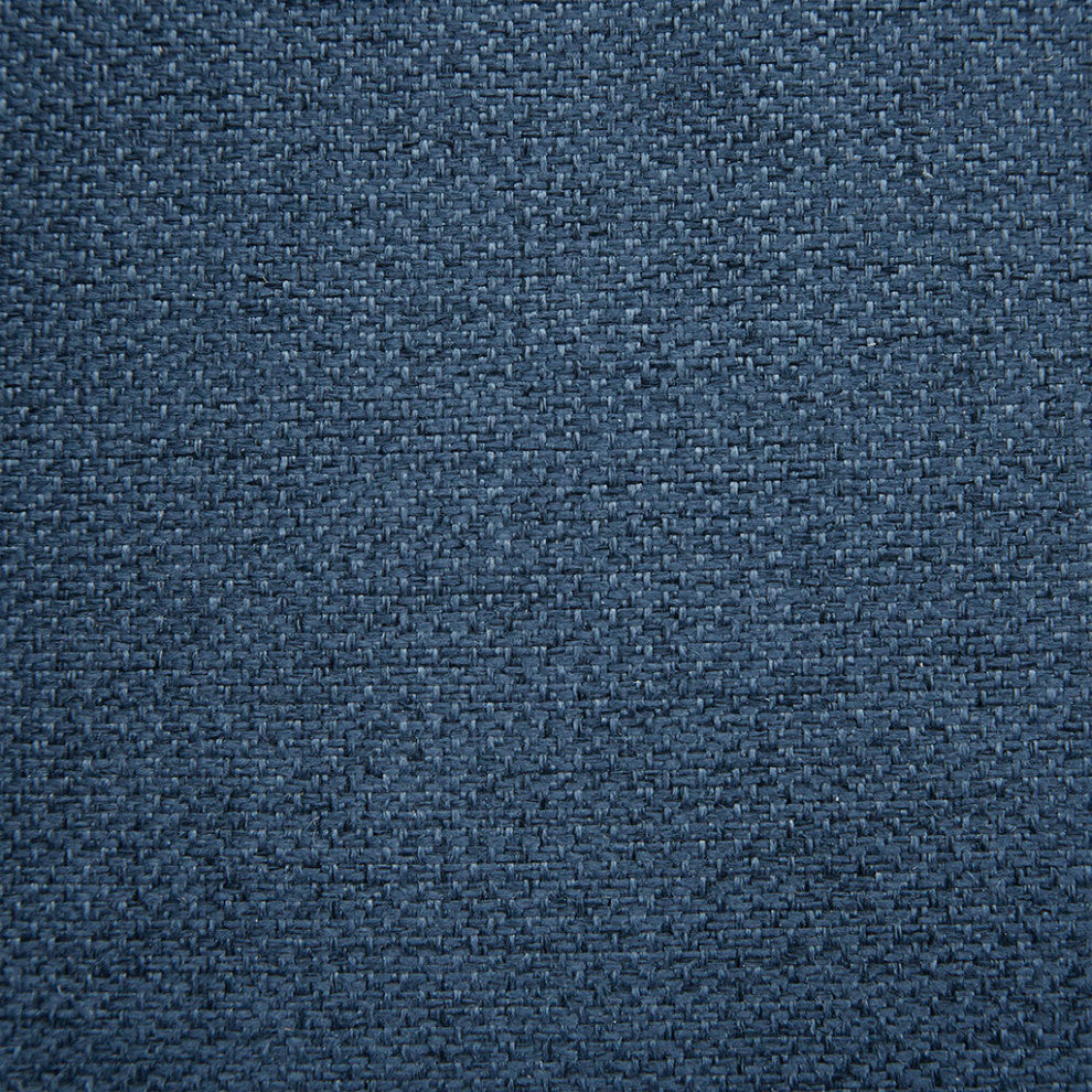 Madison Park Heston Low Armed Quilted Back Accent Chair, Navy Blue