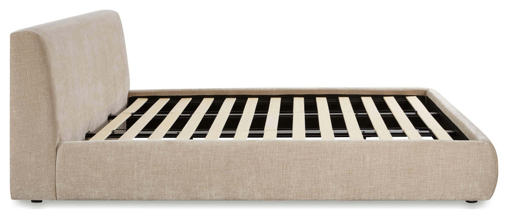 Isla Upholstered Bed, Taupe, King