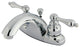 Kingston Brass 4" Centerset Bathroom Faucet, Polished Chrome