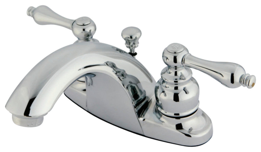 Kingston Brass 4" Centerset Bathroom Faucet, Polished Chrome