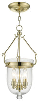 Jefferson Chain-Hang Light, Polished Brass