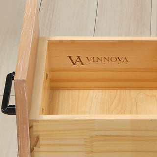 Leon Bath Vanity With Composite Stone Top, Fir Wood Brown, 72", No Mirror