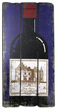 Champagne Bottle Plaque