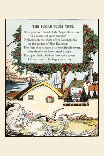 The Sugar Plum Tree- Framed Paper Poster 20" x 30"