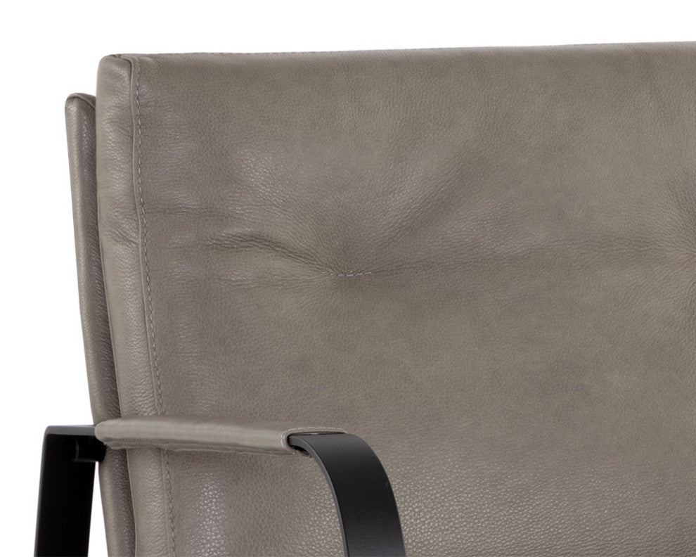 Sterling Lounge Chair Missouri Stone Leather