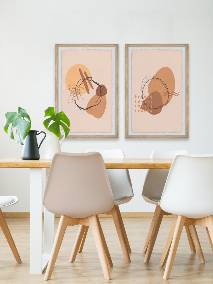 Out of Darkness Diptych, 2-Piece Set, 16x24 Panels