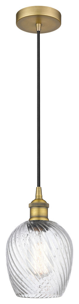 Innovations 616-1P-BB-G292 1-Light Mini Pendant, Brushed Brass