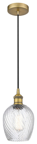 Innovations 616-1P-BB-G292 1-Light Mini Pendant, Brushed Brass