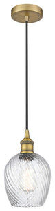 Innovations 616-1P-BB-G292 1-Light Mini Pendant, Brushed Brass