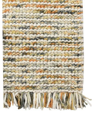 Vivid Gilcrest Area Rug, Orange, 5' x 7'6", Striped