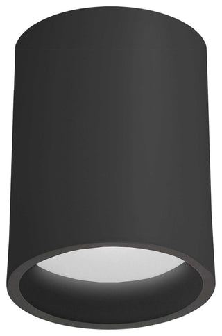 Flush Mount Ceiling Light Echo Integrated LED, Matte Black