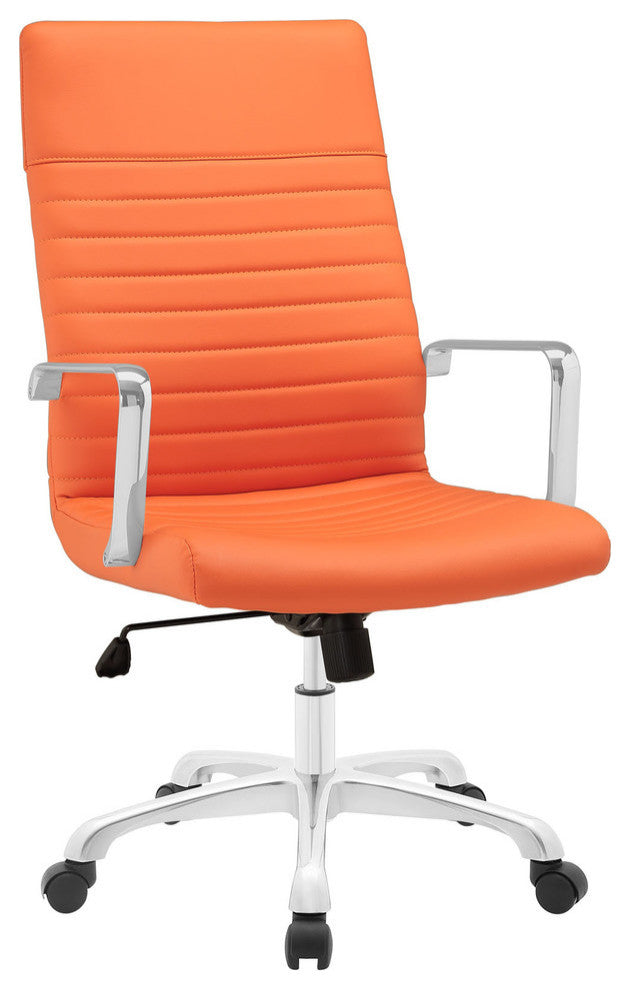 Orange Finesse Highback Office Chair