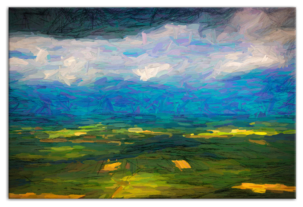 Abstract Landscape 30x20 Canvas