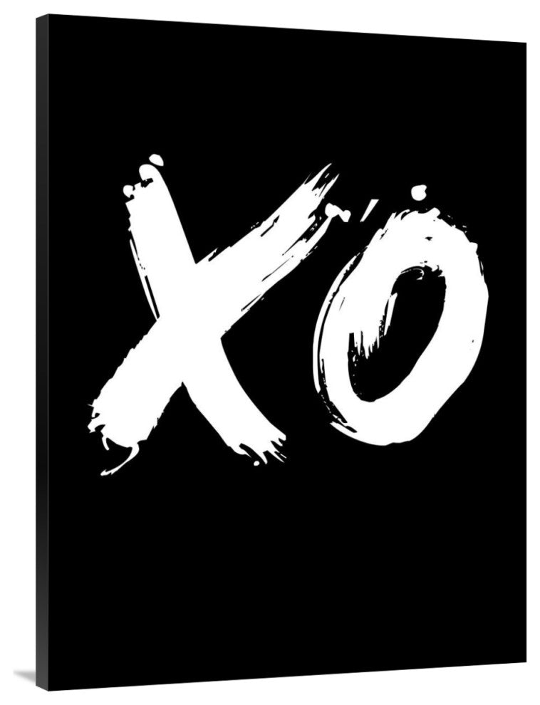 "XO Poster Black" Fine Art Print