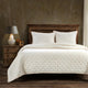 Stella Faux Silk Velvet Quilt, Stone, Queen