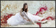 "Ballet Dancer" Framed Canvas Giclee by Teo Rizzardi, 37x19"