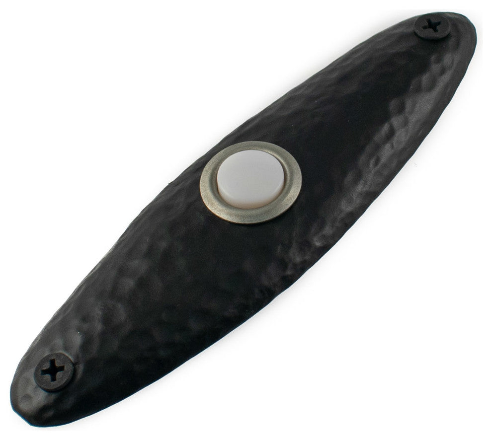 Hammered Doorell, Handmade Luxury Hardware, Wrought Iron