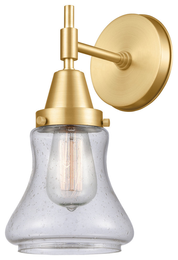 Innovations 447-1W-SG-G194-LED 1-Light Sconce, Satin Gold